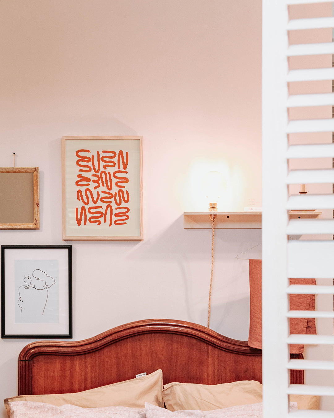 【ポスターのみ】OrangeAbstractアートポスター(A2,A3)