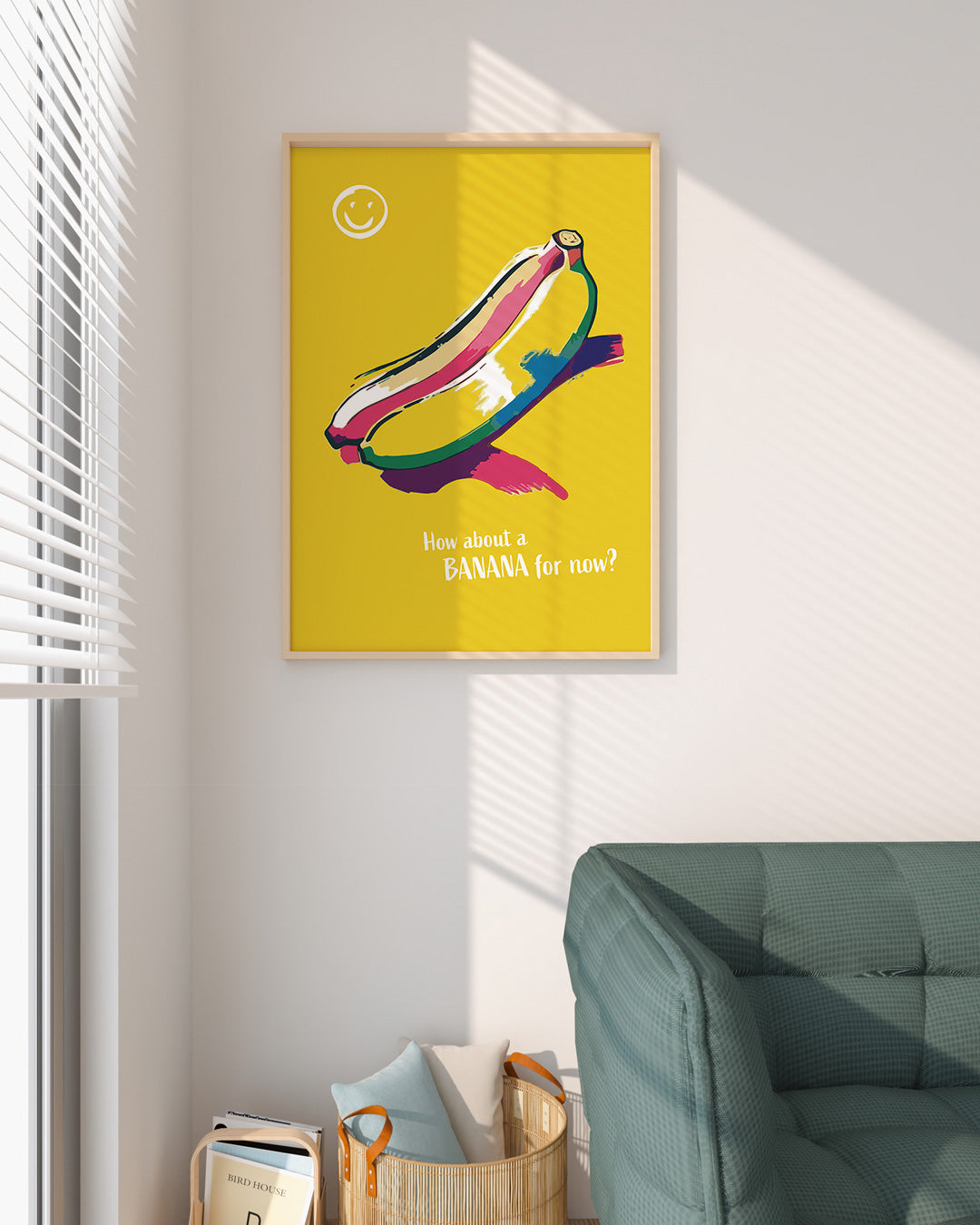 【ポスターのみ】Pop Banana Delightアートポスター(A2,A3)