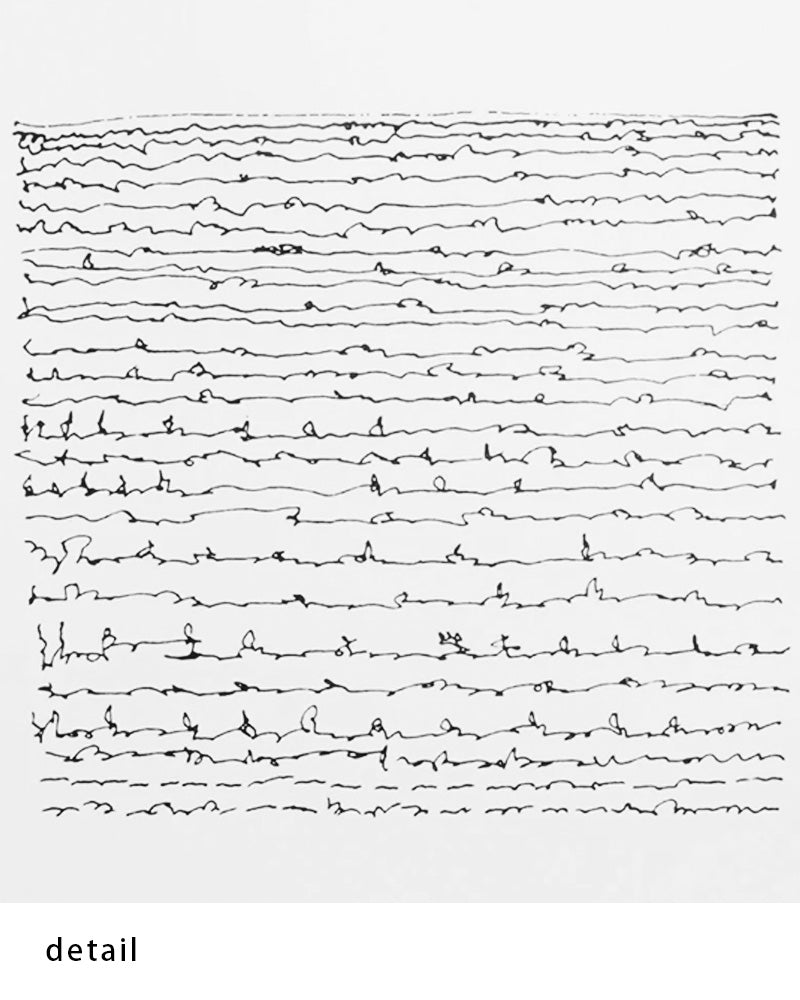 A poem to be read with a magnifying glass.ポスター【Yoko Ono│オノ・ヨーコ】(100cm×70cm)