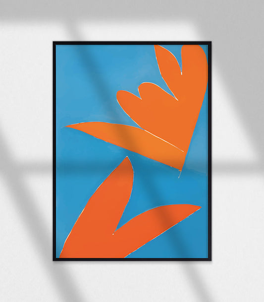 【ポスターのみ】Orange Birdアートポスター(A2,A3)