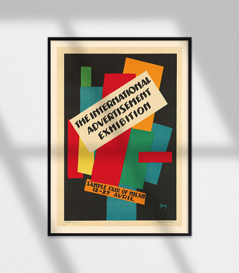 【ポスターのみ】Exhibition poster1930アートポスター(A2,A3)