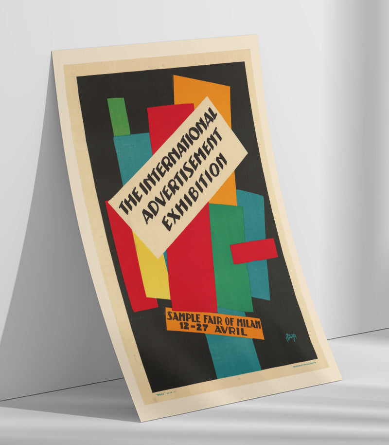【ポスターのみ】Exhibition poster1930アートポスター(A2,A3)