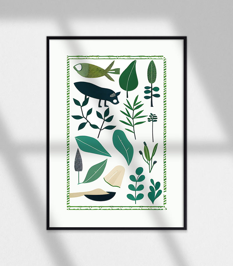 【ポスターのみ】Plants andアートポスター(A2,A3)