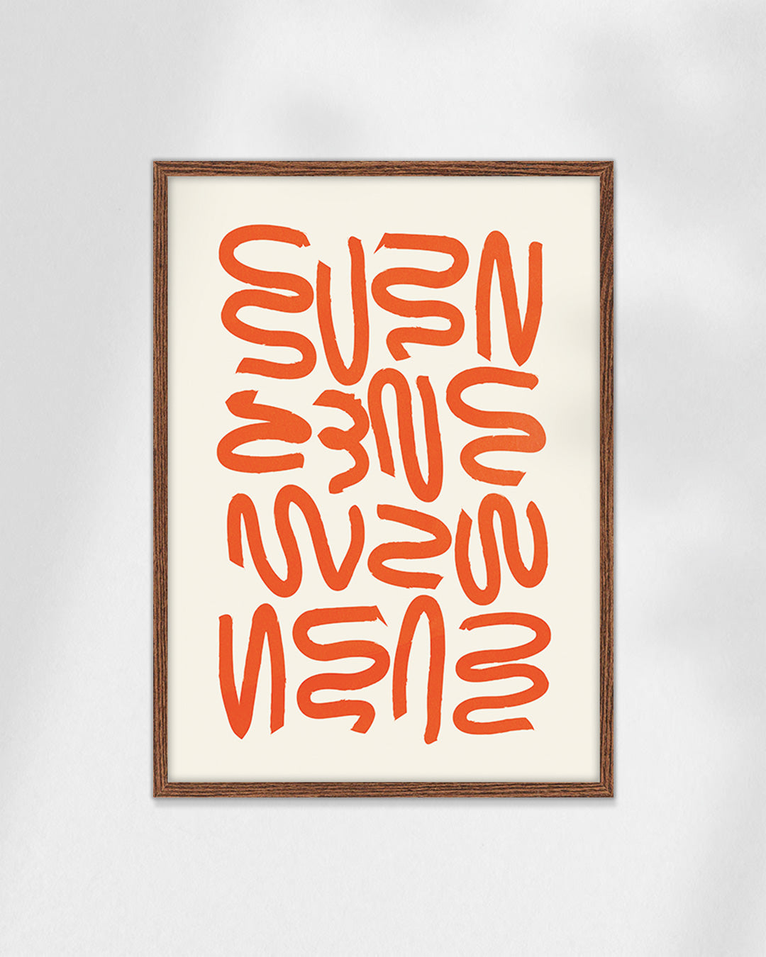 【ポスターのみ】OrangeAbstractアートポスター(A2,A3)