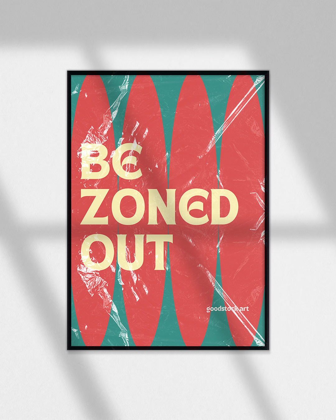 【ポスターのみ】be zoned outアートポスター(A2,A3)