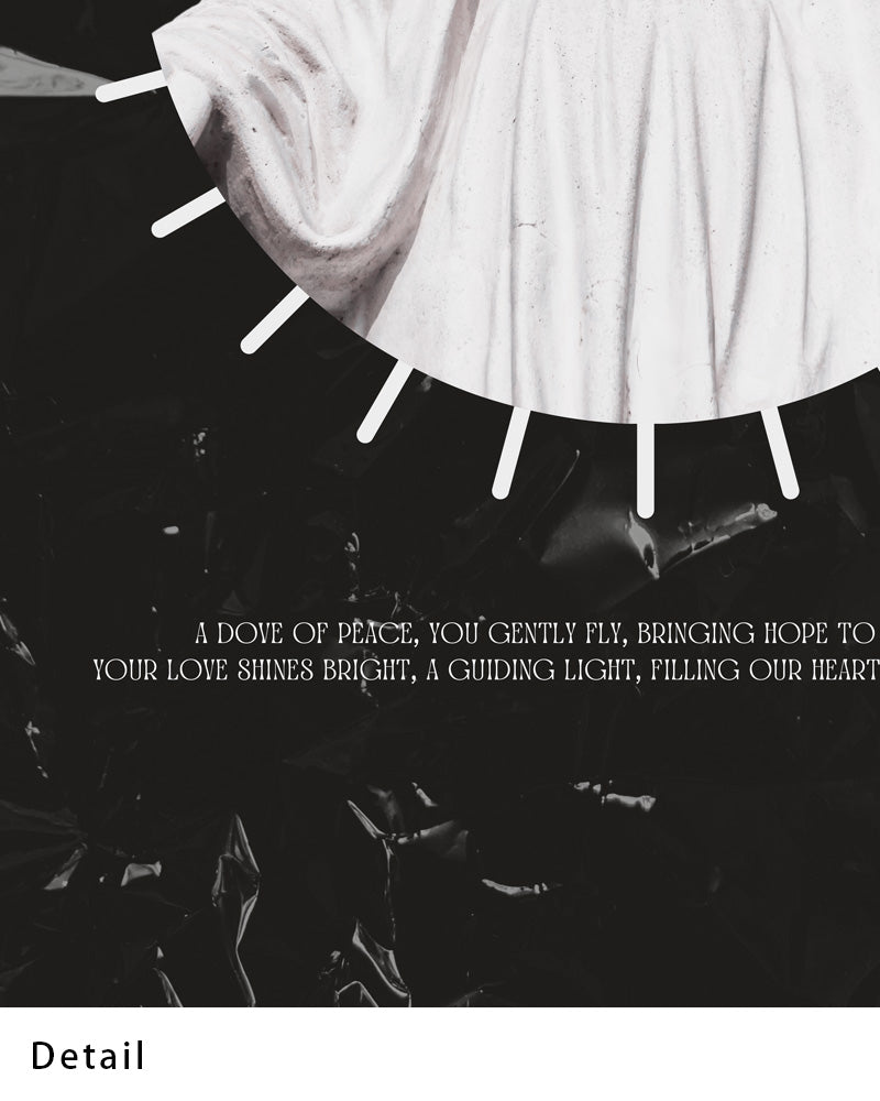 【ポスターのみ】Queen of Peace – Sacred Elegance Posterアートポスター(A2,A3)