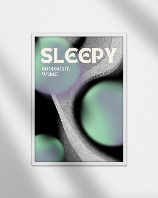 【ポスターのみ】Sleepyアートポスター(A2,A3)