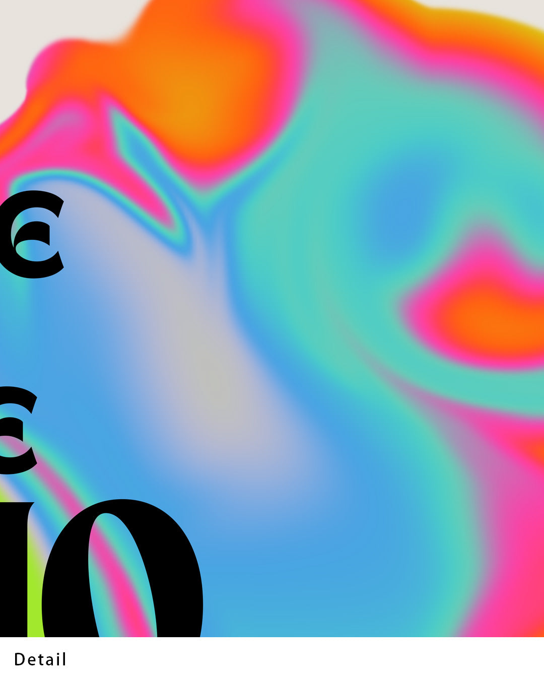 【ポスターのみ】Live in the Moment – Psychedelic Abstract Posterアートポスター(A2,A3)