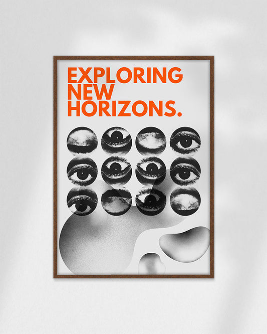 【ポスターのみ】Exploring New Horizons – Surreal Vision Posterアートポスター(A2,A3)