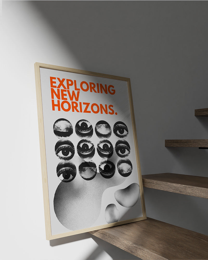 【ポスターのみ】Exploring New Horizons – Surreal Vision Posterアートポスター(A2,A3)