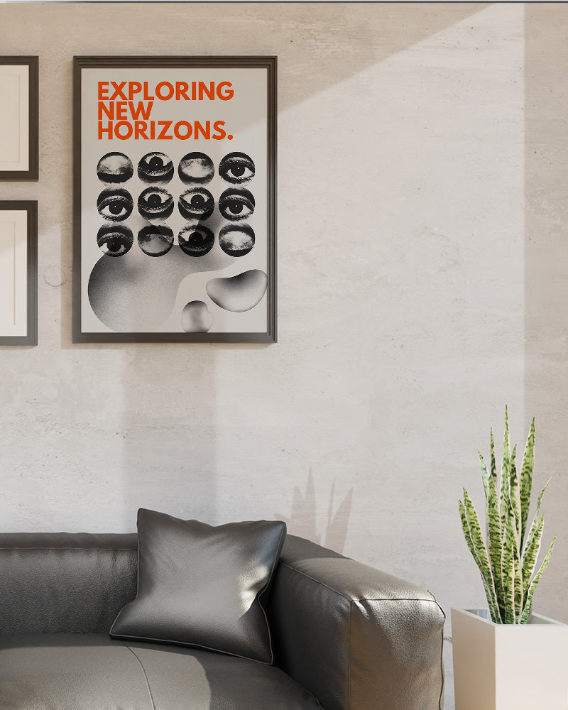 【ポスターのみ】Exploring New Horizons – Surreal Vision Posterアートポスター(A2,A3)