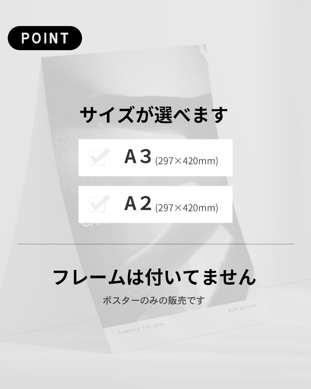 【ポスターのみ】Carpe Diemアートポスター(A2,A3)