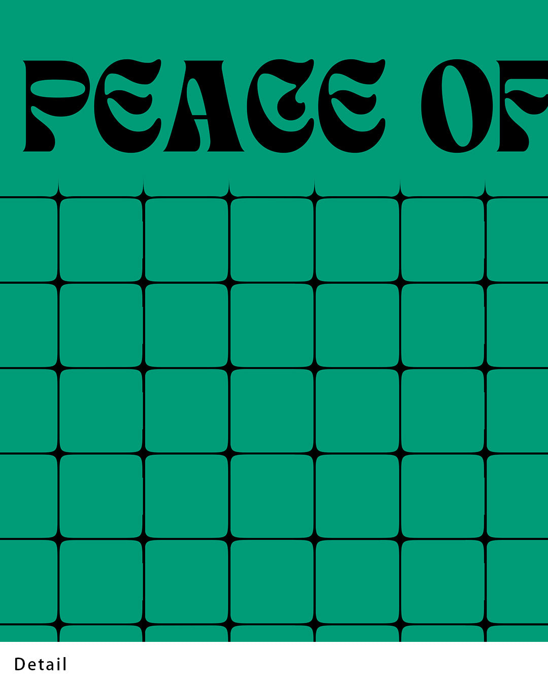 【ポスターのみ】Peace of Mind – Grid Harmony Posterアートポスター(A2,A3)