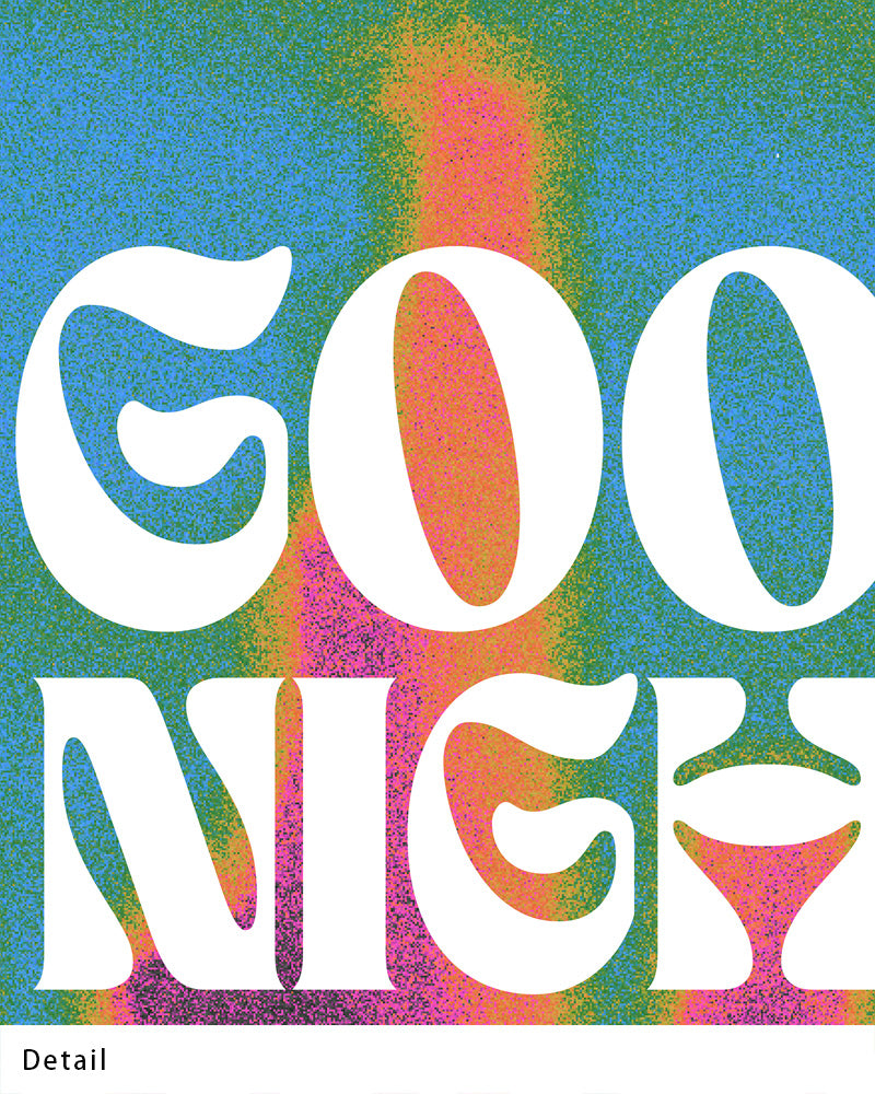 【ポスターのみ】Good Night, World – Dreamy Spectrum Posterアートポスター(A2,A3)