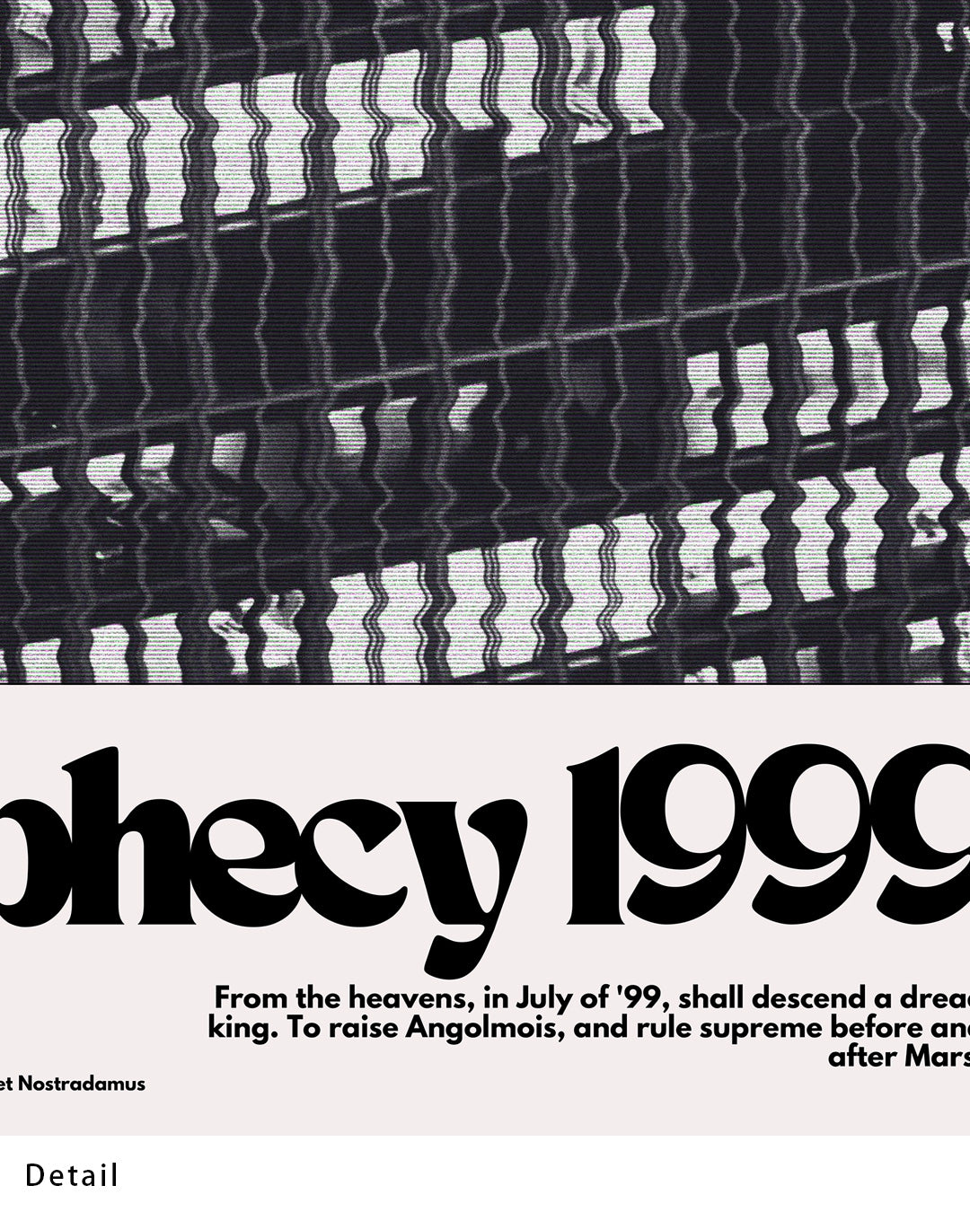 【ポスターのみ】Prophecy 1999 – Nostradamus Vision Posterアートポスター(A2,A3)