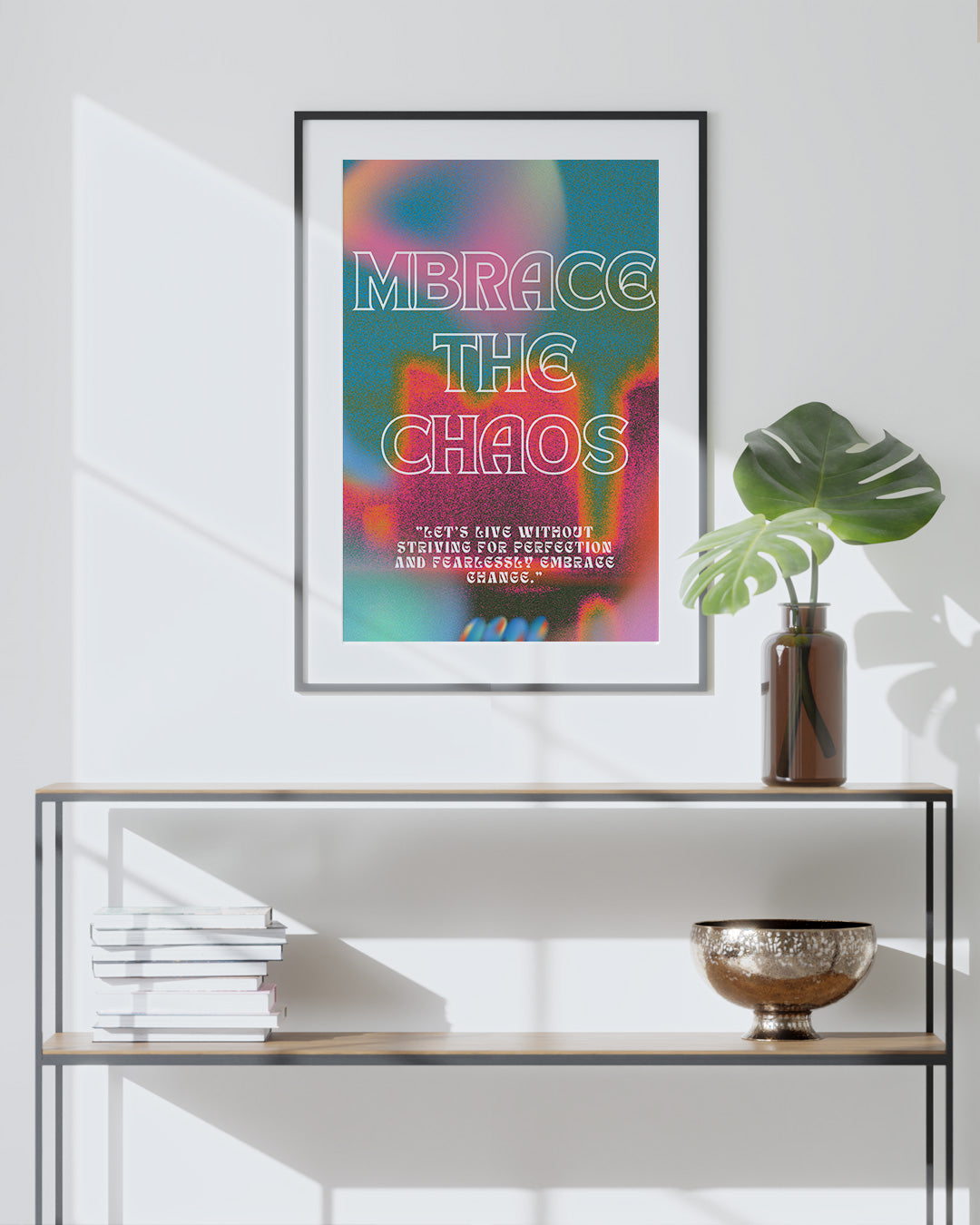 【ポスターのみ】Embrace the Chaos – Fluid Energy Posterアートポスター(A2,A3)