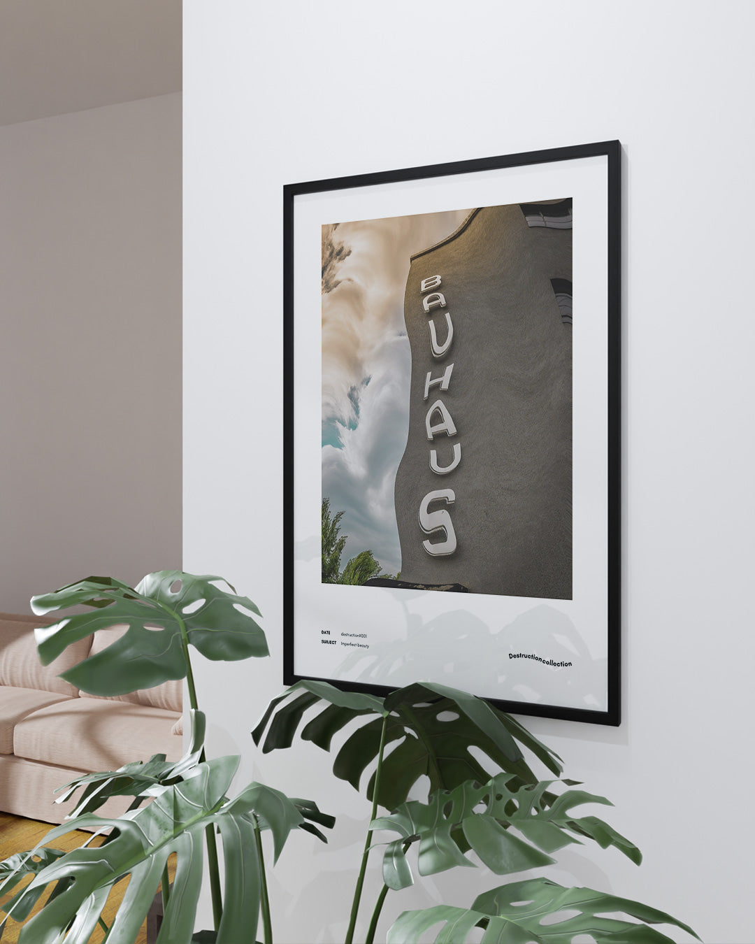 【ポスターのみ】Bauhaus Deconstructed – Imperfect Beauty Posterアートポスター(A2,A3)