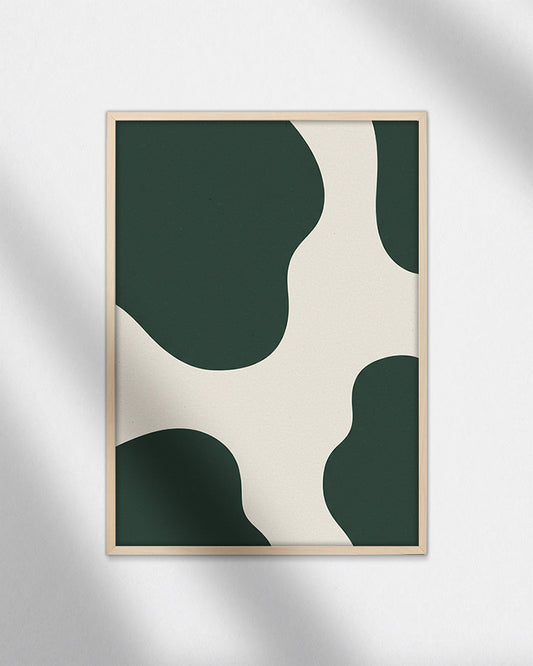 【ポスターのみ】Organic Contrast – Minimalist Abstract Posteアートポスター(A2,A3)