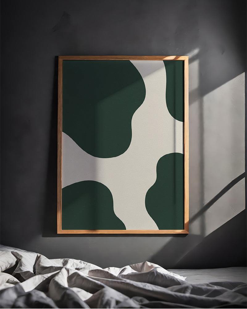 【ポスターのみ】Organic Contrast – Minimalist Abstract Posteアートポスター(A2,A3)