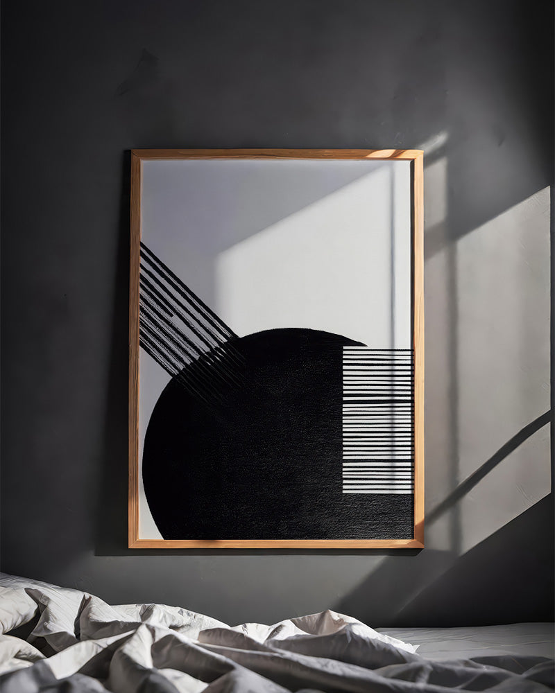 【ポスターのみ】Bold Balance – Minimal Geometric Posterアートポスター(A2,A3)