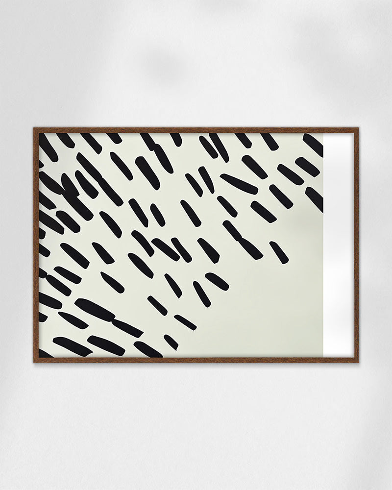 【ポスターのみ】Dynamic Scatter – Minimal Abstract Posterアートポスター(A2,A3)