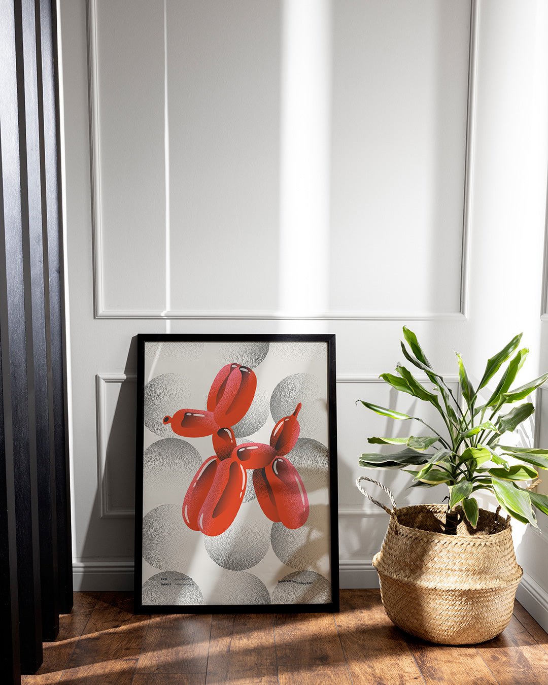 【ポスターのみ】Balloon Dog Reimagined – Pop Art Deconstruction Posterアートポスター(A2,A3)