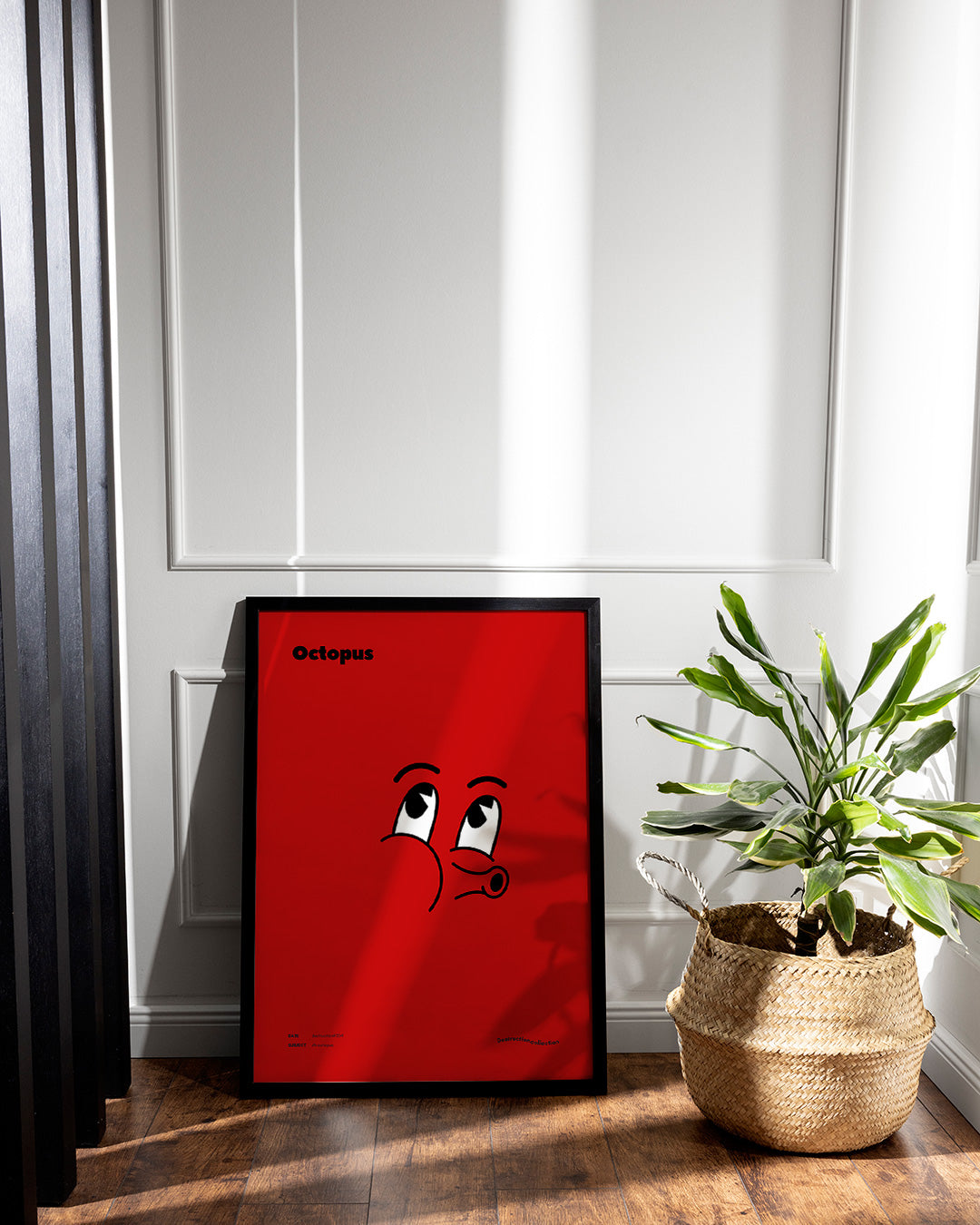 【ポスターのみ】Mr. Octopus – Minimal Pop Art Posterアートポスター(A2,A3)