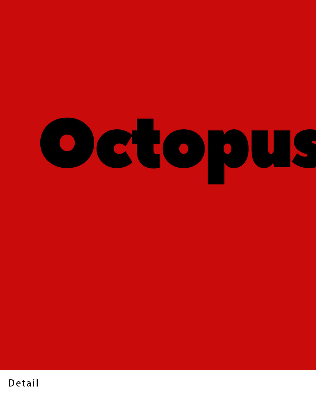 【ポスターのみ】Mr. Octopus – Minimal Pop Art Posterアートポスター(A2,A3)