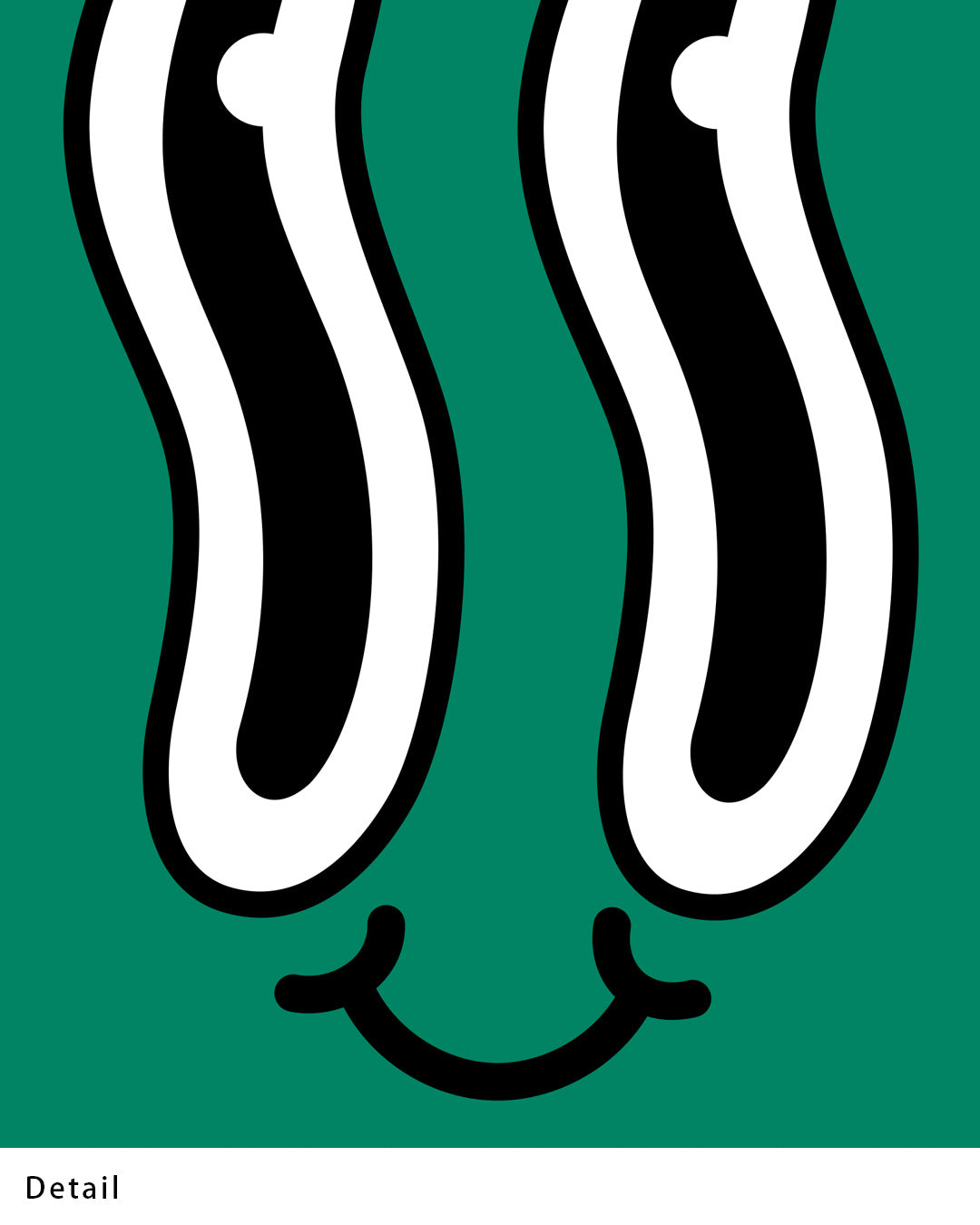 【ポスターのみ】Mr. Green Pepper – Playful Minimalism Posterアートポスター(A2,A3)