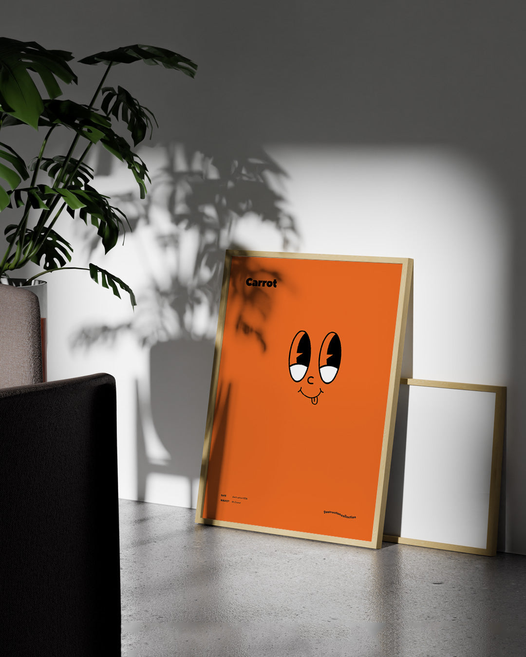 【ポスターのみ】Mr. Carrot – Playful Minimalism Posterアートポスター(A2,A3)