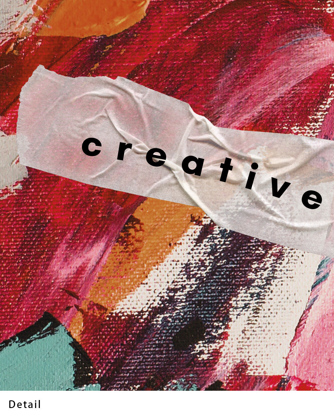 【ポスターのみ】Creative Chaos – Abstract Expressionism Posterアートポスター(A2,A3)