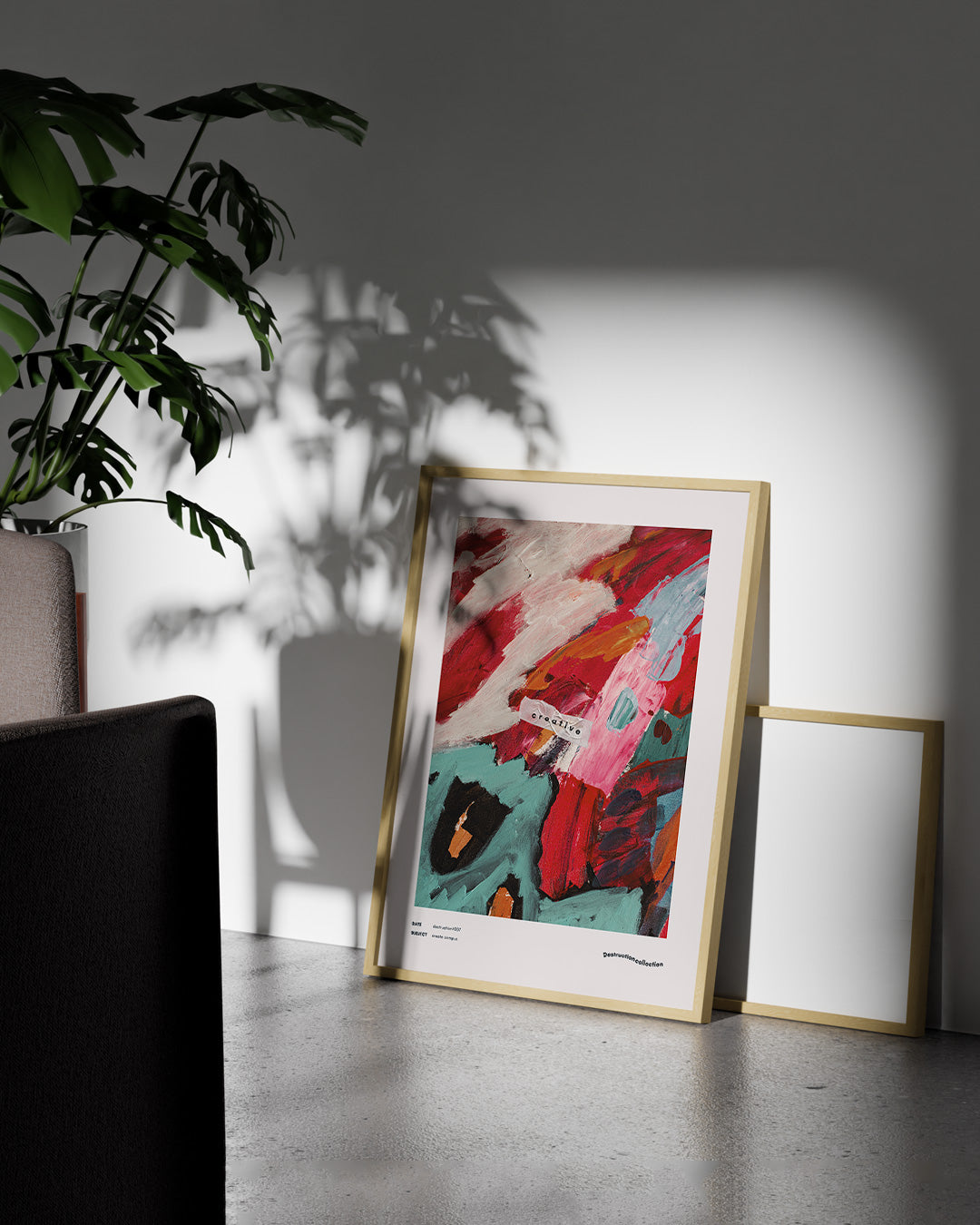 【ポスターのみ】Creative Chaos – Abstract Expressionism Posterアートポスター(A2,A3)