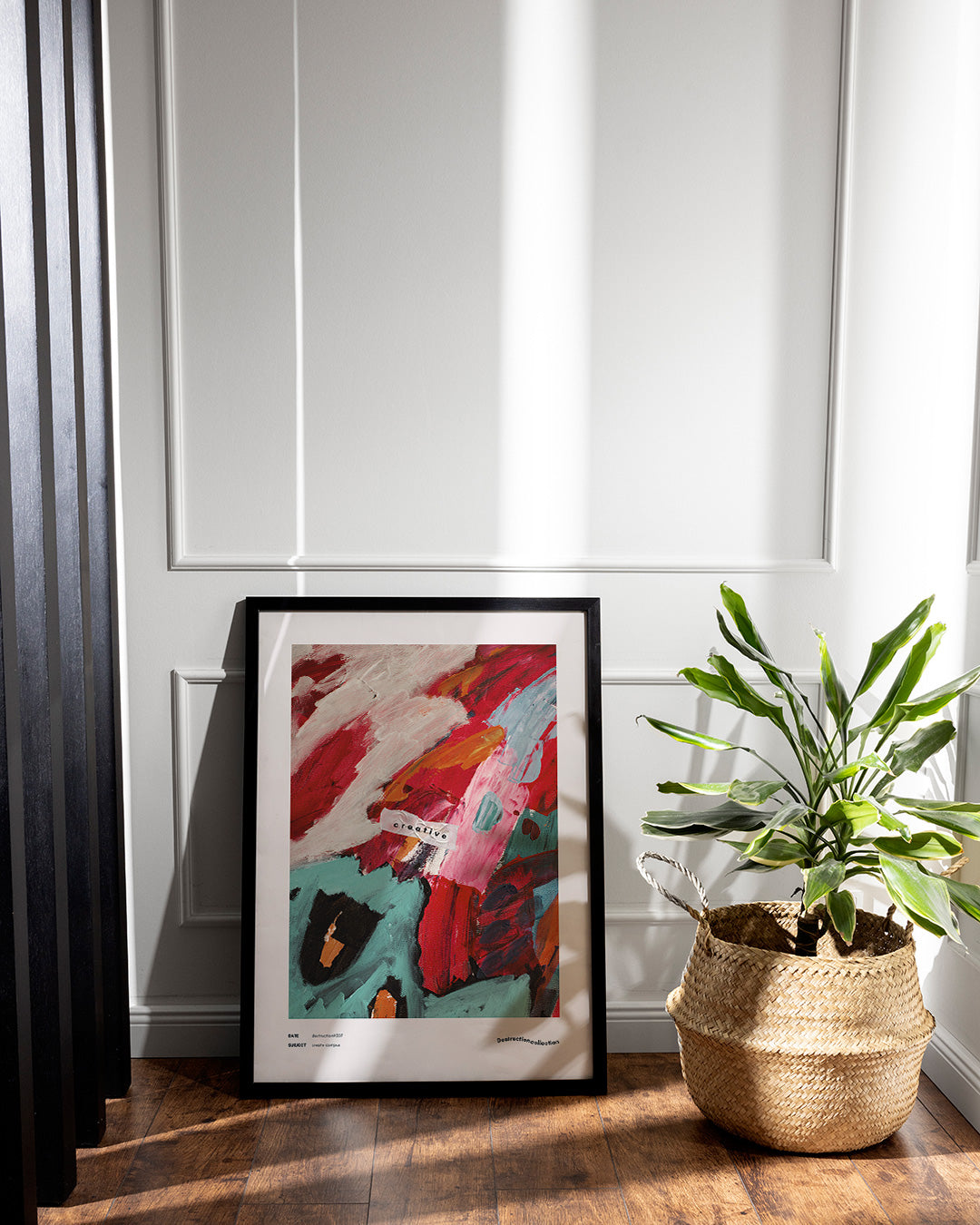 【ポスターのみ】Creative Chaos – Abstract Expressionism Posterアートポスター(A2,A3)