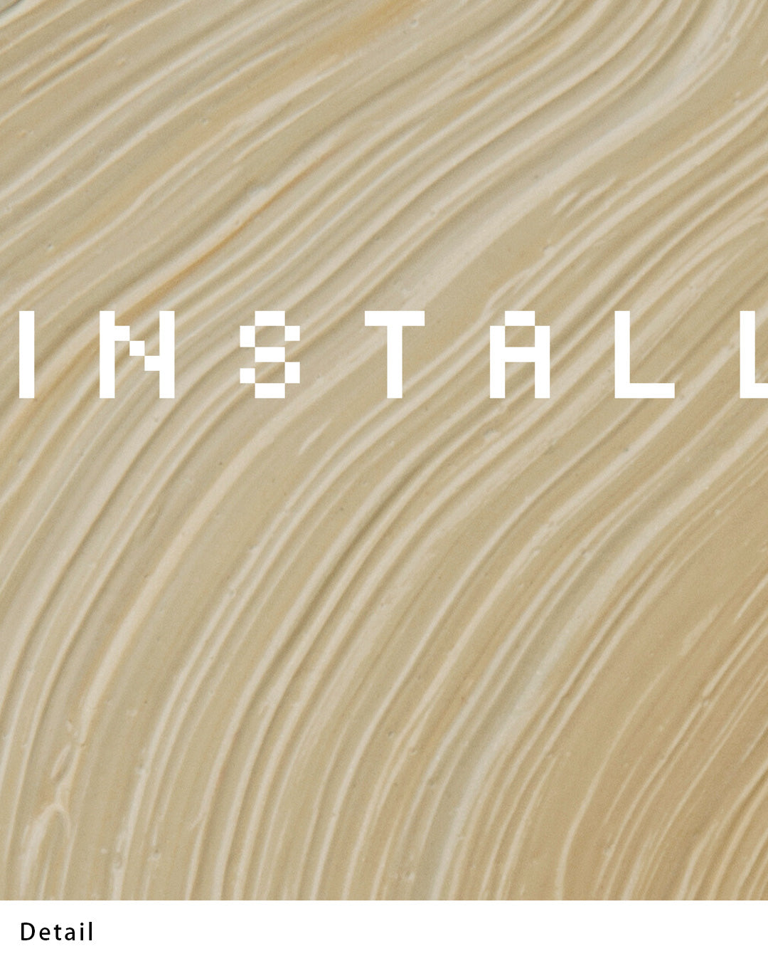 【ポスターのみ】INSTALL – Digital Meets Tactile Posterアートポスター(A2,A3)