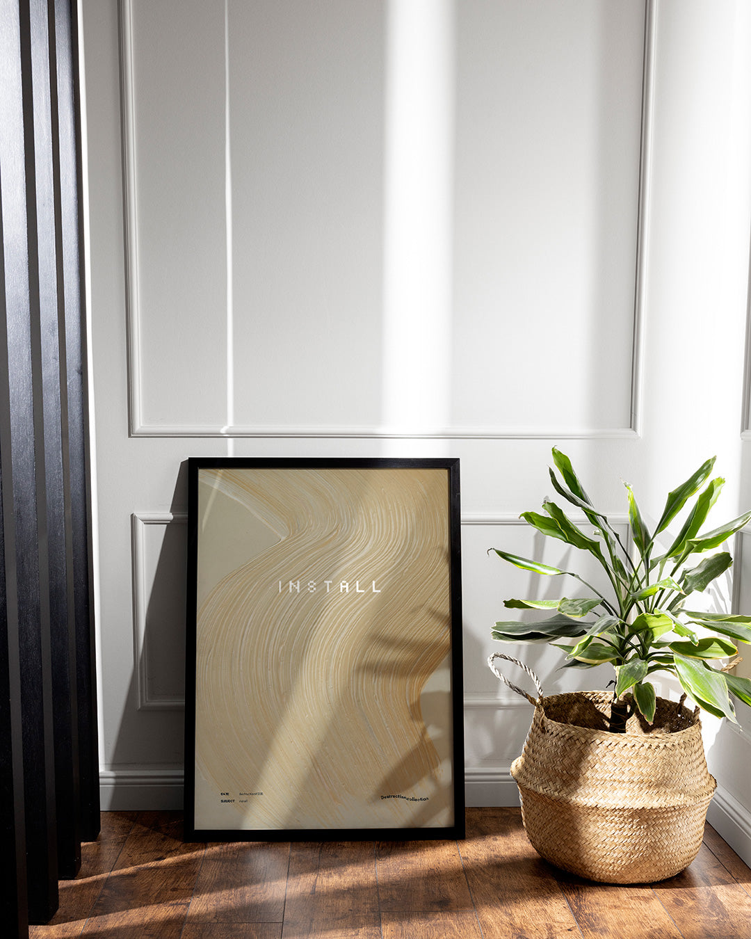 【ポスターのみ】INSTALL – Digital Meets Tactile Posterアートポスター(A2,A3)