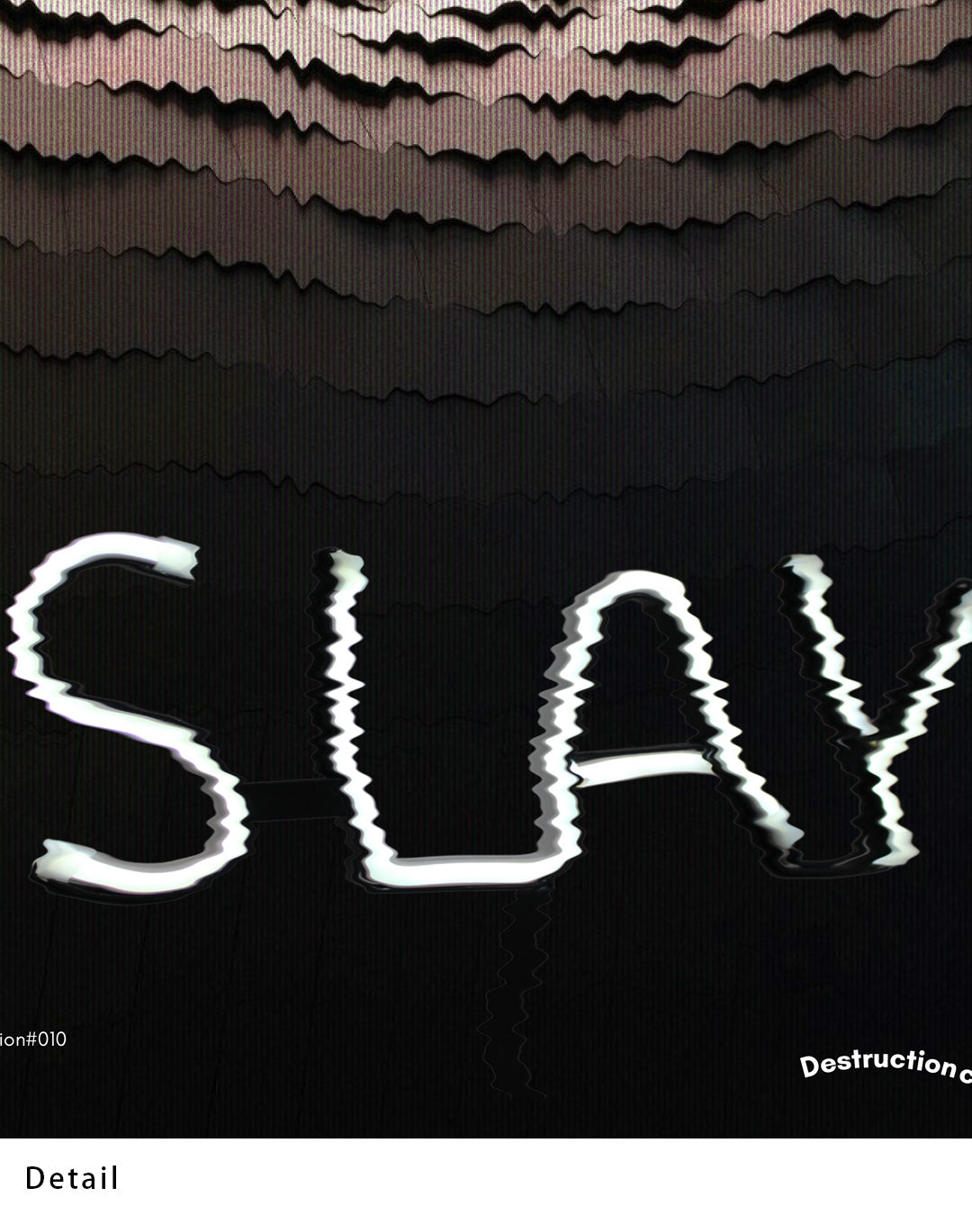 【ポスターのみ】SLAY – Digital Distortion Posterアートポスター(A2,A3)