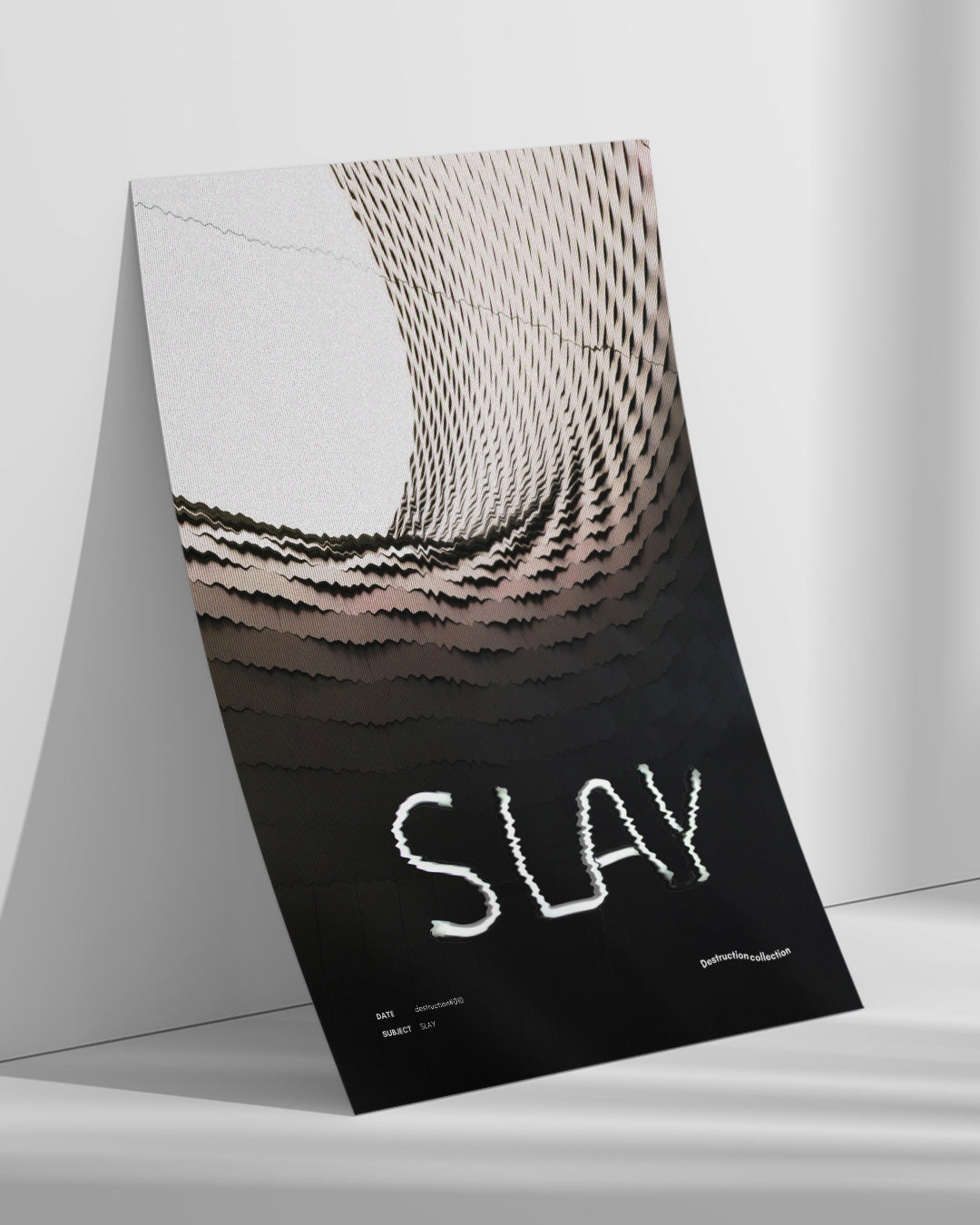 【ポスターのみ】SLAY – Digital Distortion Posterアートポスター(A2,A3)