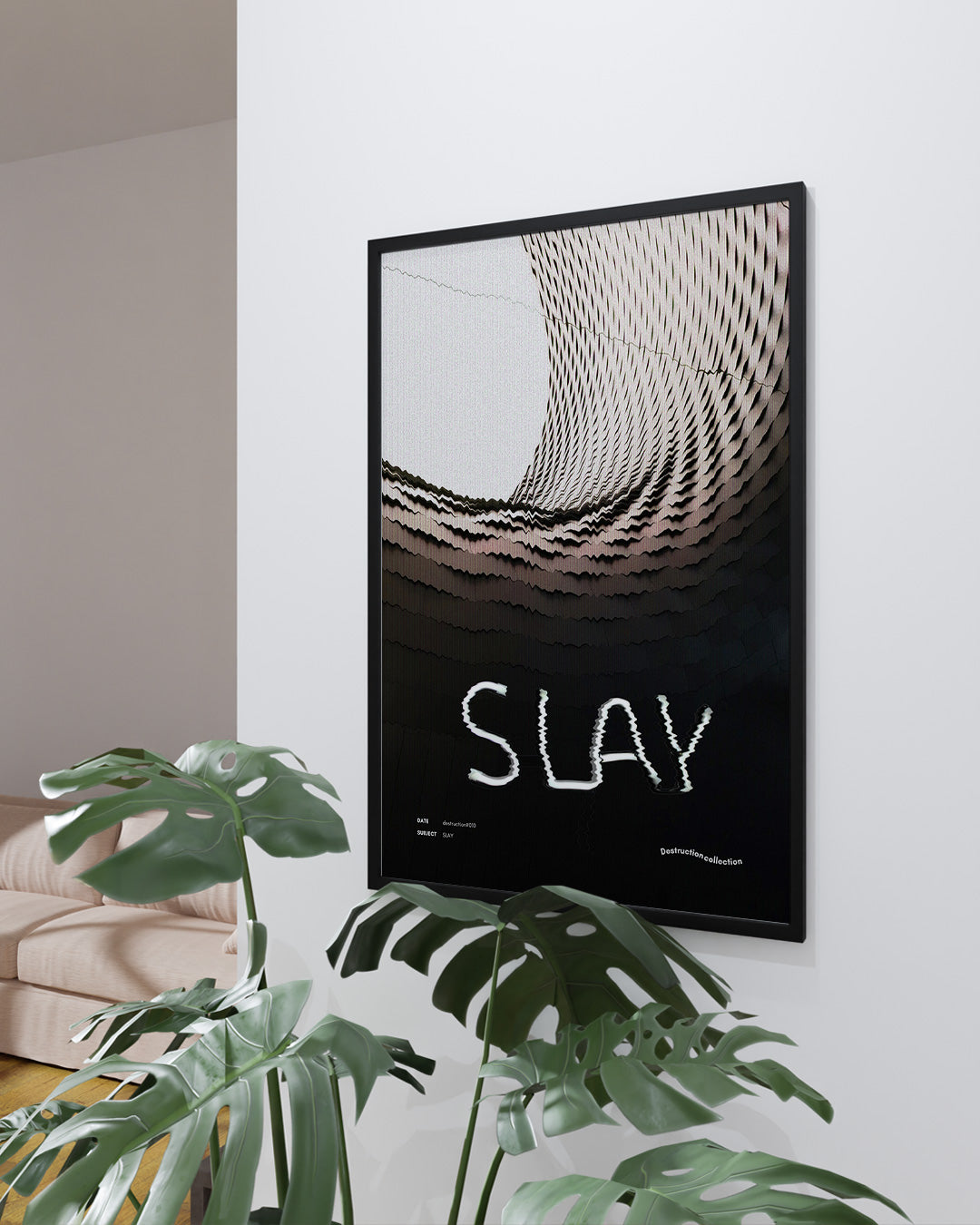 【ポスターのみ】SLAY – Digital Distortion Posterアートポスター(A2,A3)