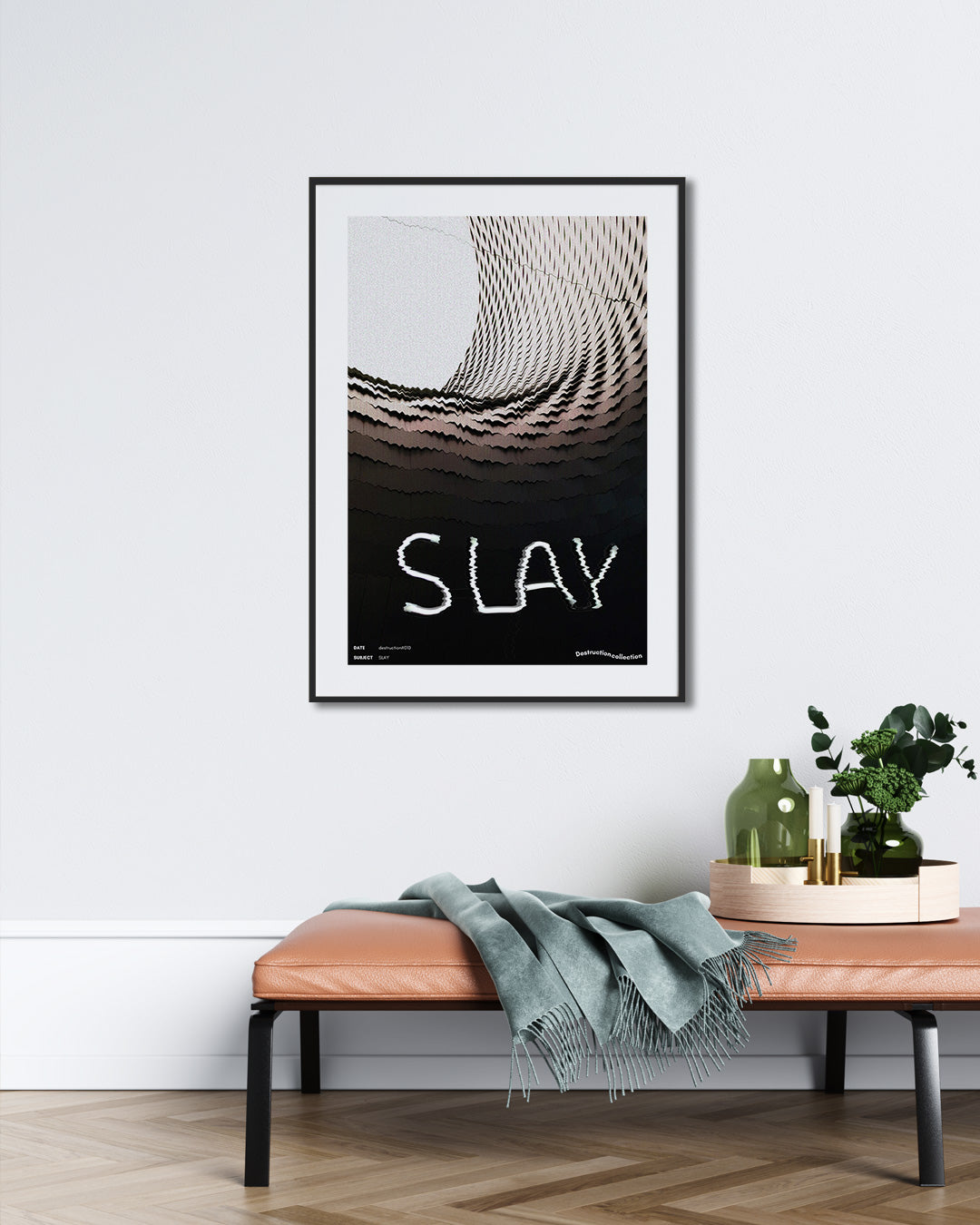 【ポスターのみ】SLAY – Digital Distortion Posterアートポスター(A2,A3)
