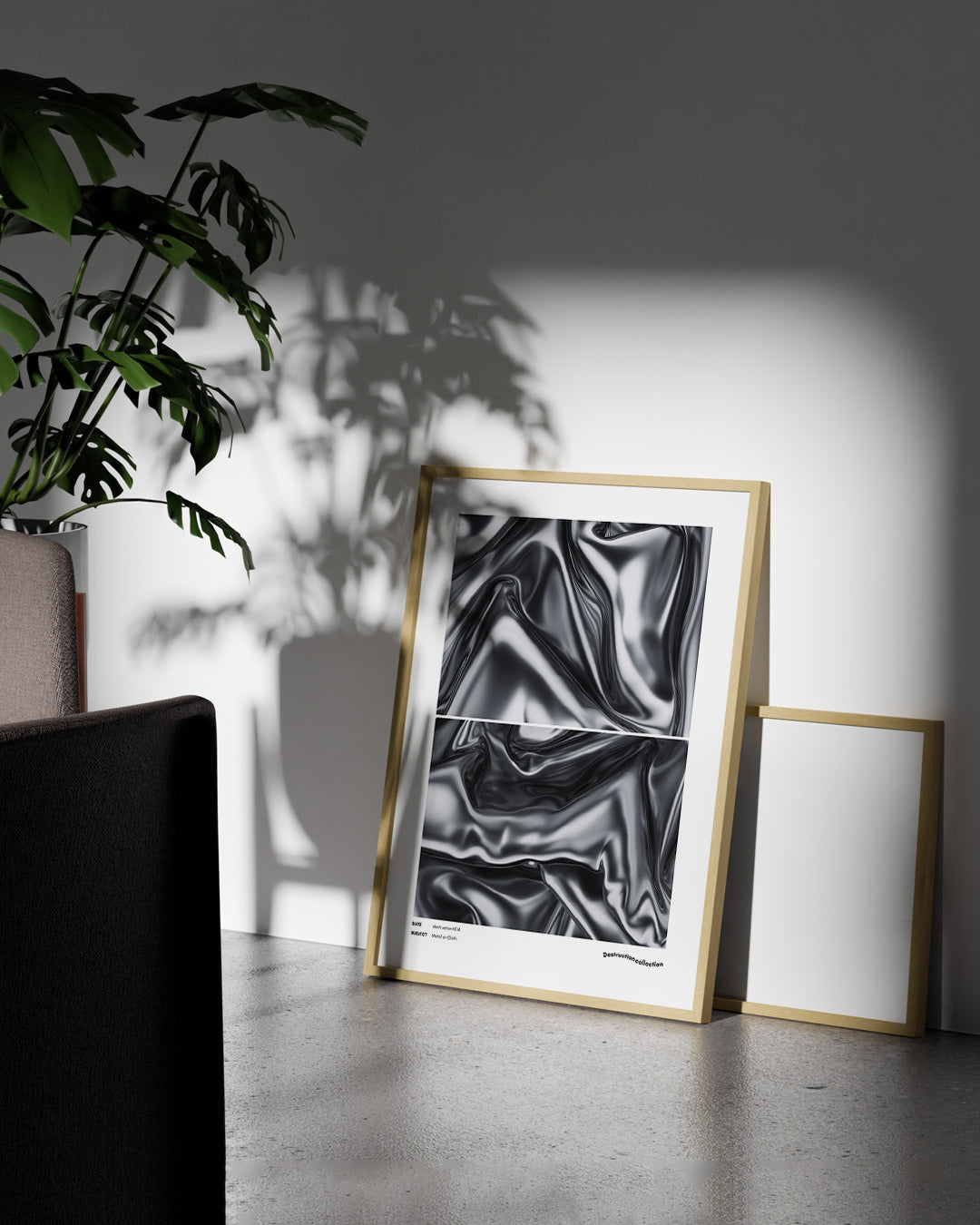 【ポスターのみ】Metal or Cloth – The Illusion of Texture Posterアートポスター(A2,A3)