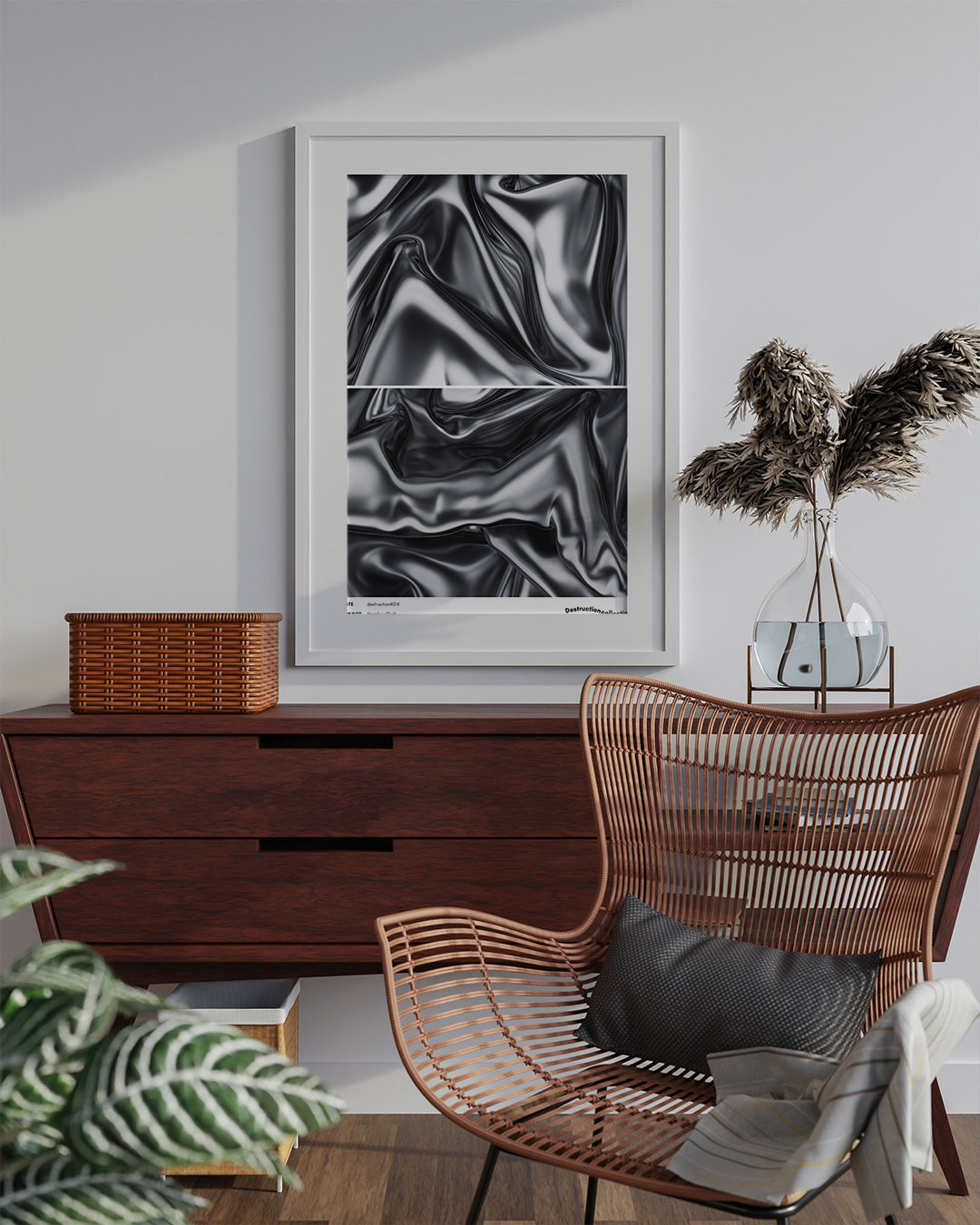 【ポスターのみ】Metal or Cloth – The Illusion of Texture Posterアートポスター(A2,A3)