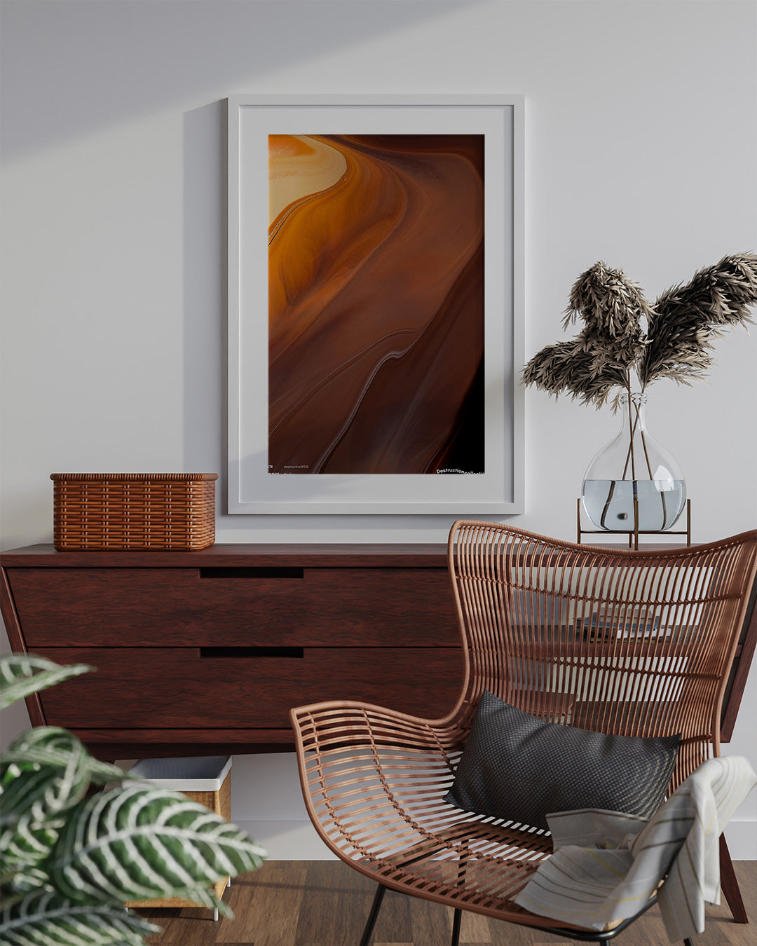 【ポスターのみ】Marble Flow – Earth’s Timeless Patterns Posterアートポスター(A2,A3)