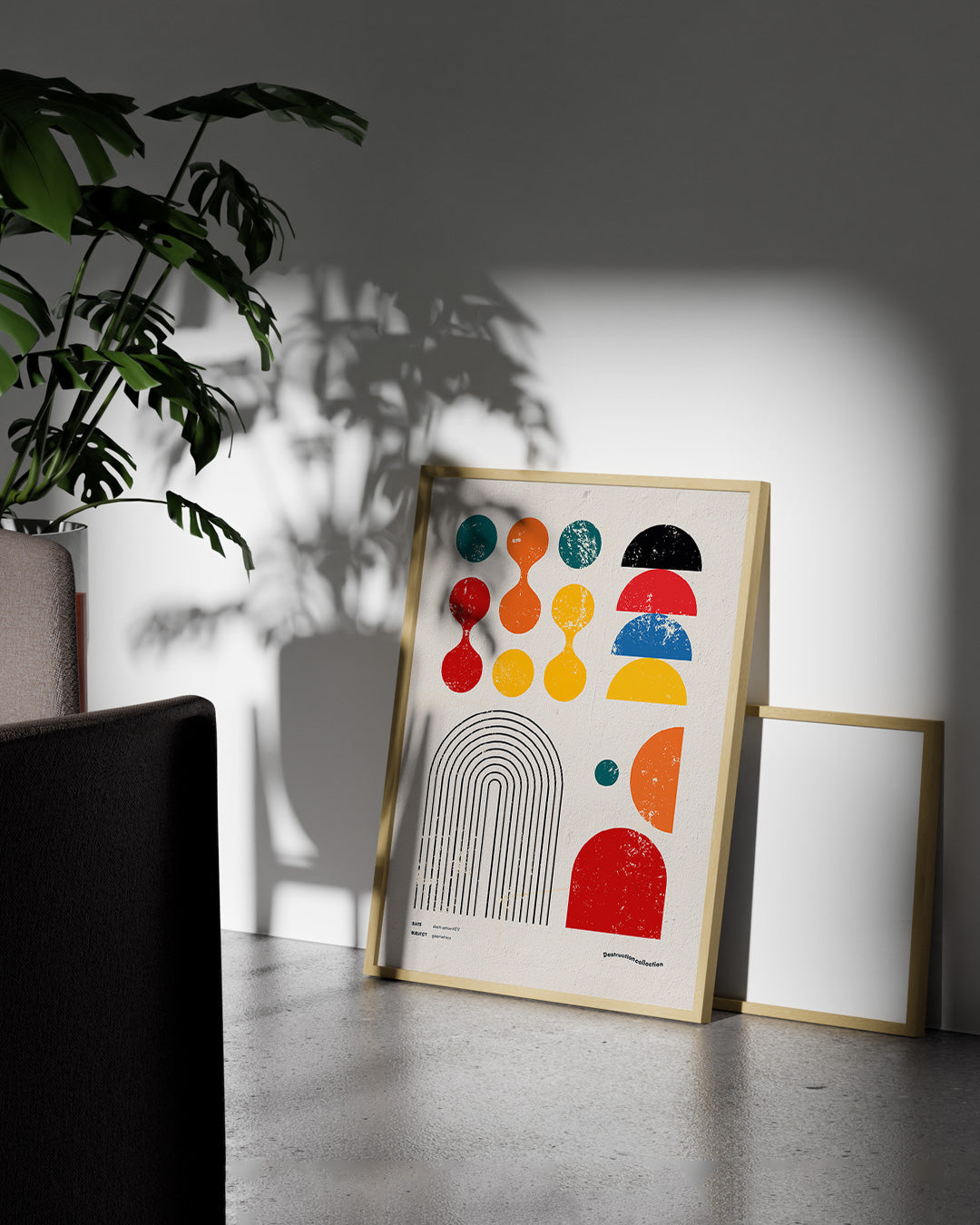 【ポスターのみ】Geometrica – Vintage Modernist Posterアートポスター(A2,A3)