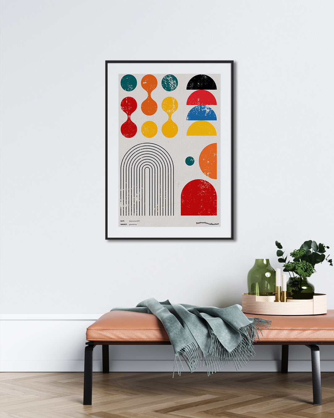 【ポスターのみ】Geometrica – Vintage Modernist Posterアートポスター(A2,A3)