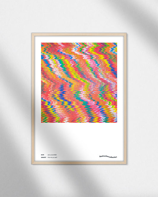 【ポスターのみ】What Do You See? – Perception and Distortion Posterアートポスター(A2,A3)