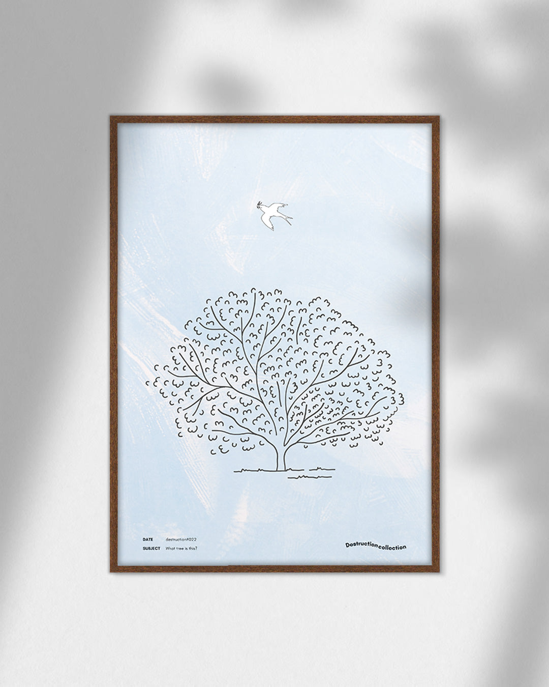 【ポスターのみ】What Tree is This? – Minimalist Nature Posteアートポスター(A2,A3)