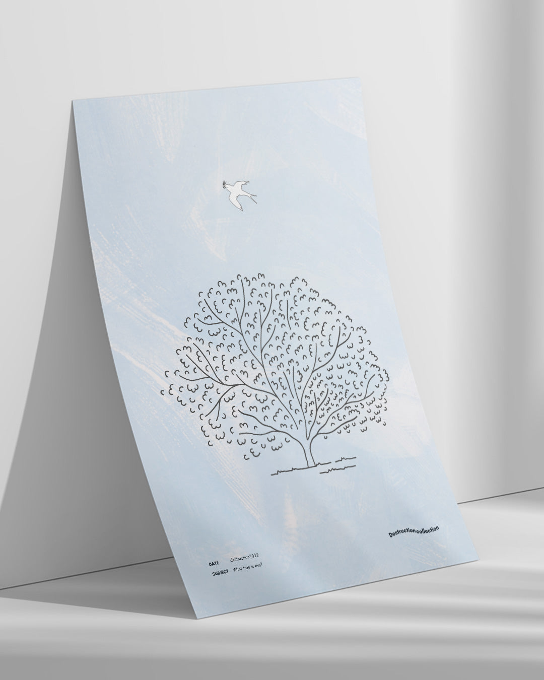 【ポスターのみ】What Tree is This? – Minimalist Nature Posteアートポスター(A2,A3)
