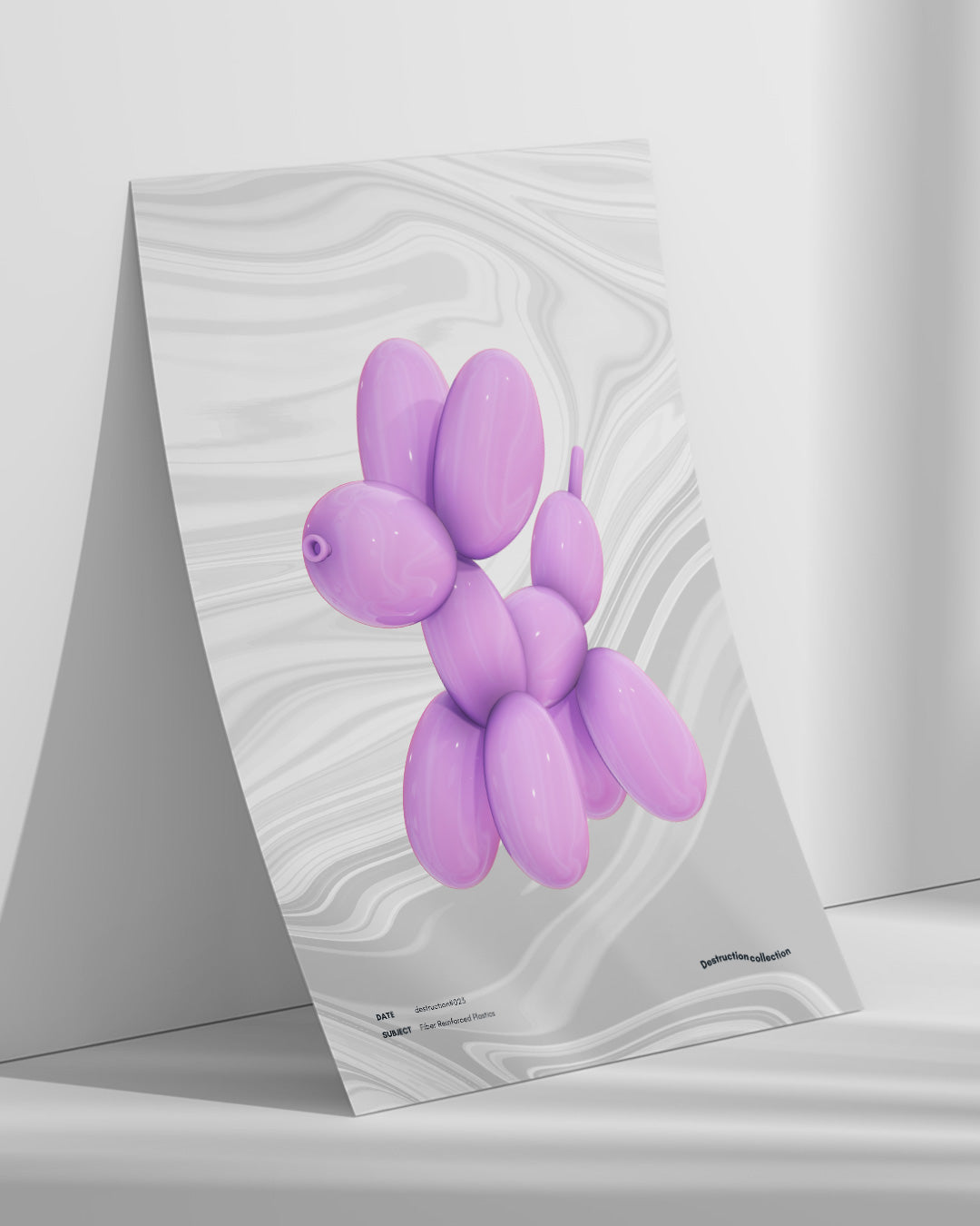 【ポスターのみ】Fiber Reinforced Plastics – The Illusion of Materiality Posterアートポスター(A2,A3)