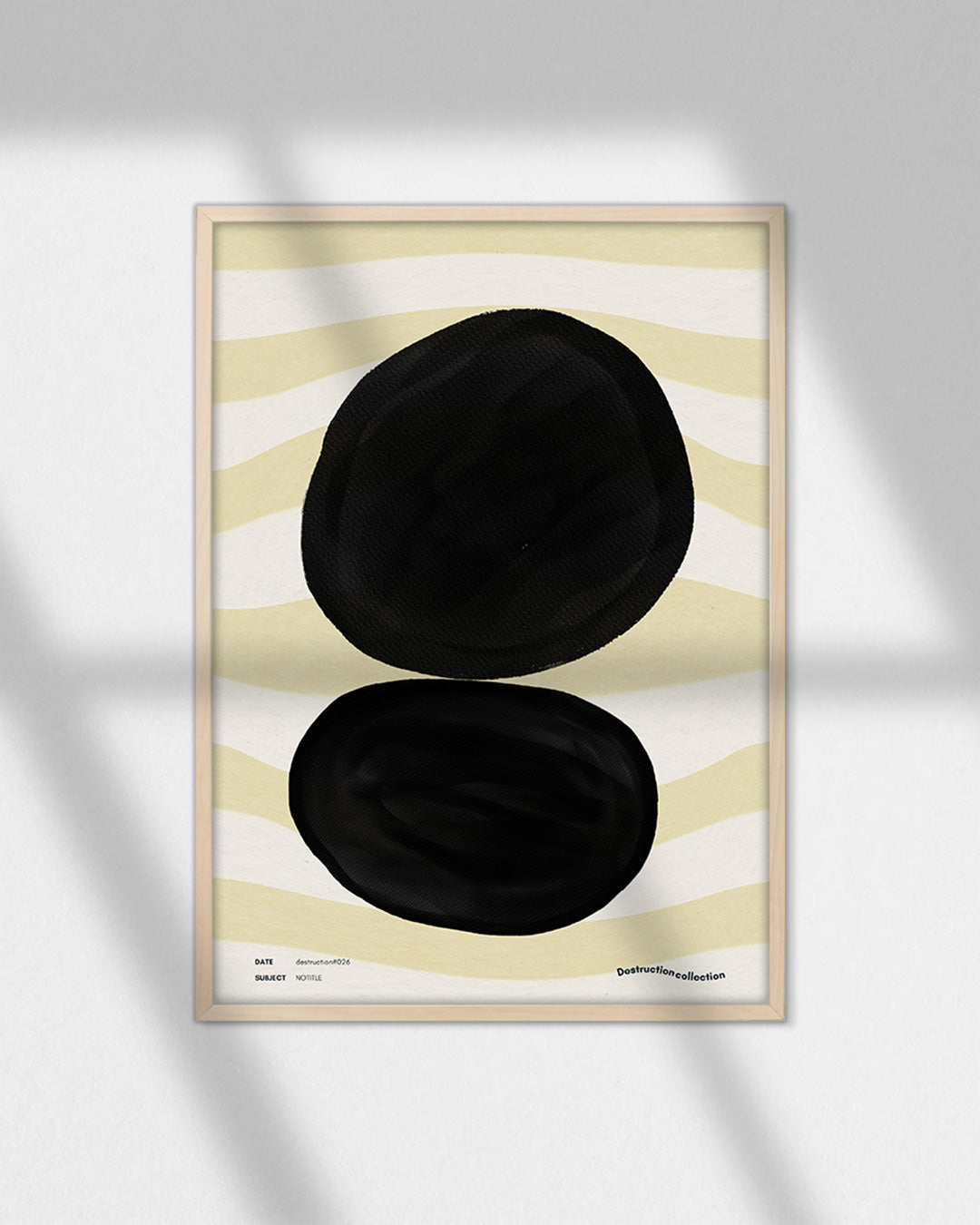 【ポスターのみ】No Title(Destruction#26) – The Essence of Form Posterアートポスター(A2,A3)