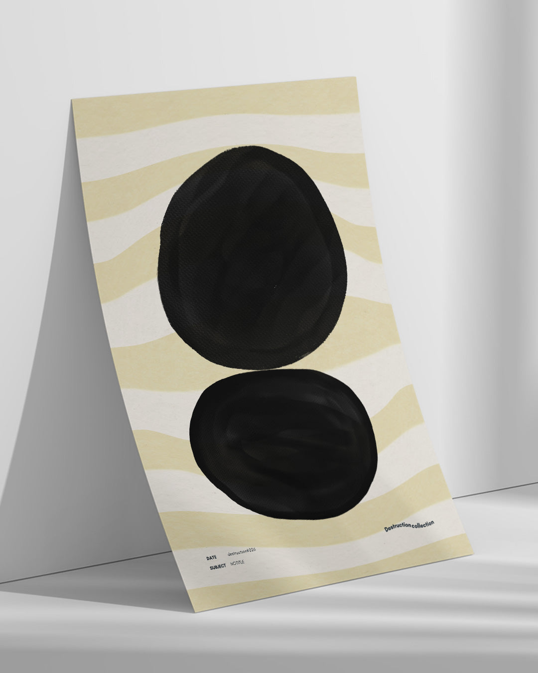 【ポスターのみ】No Title(Destruction#26) – The Essence of Form Posterアートポスター(A2,A3)